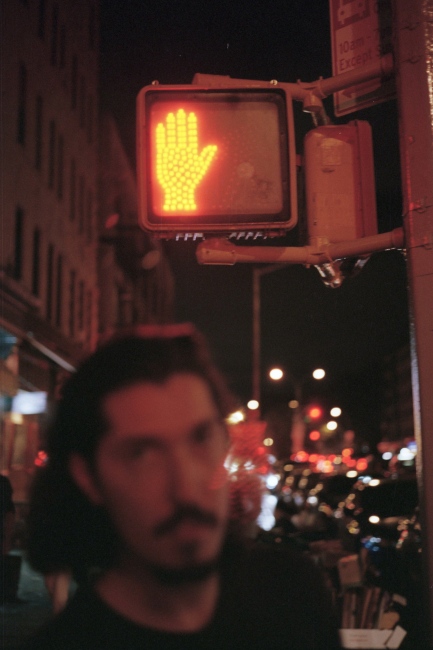 Image from xi: State of the Union - Malcolm under the streetlight, New York, NY