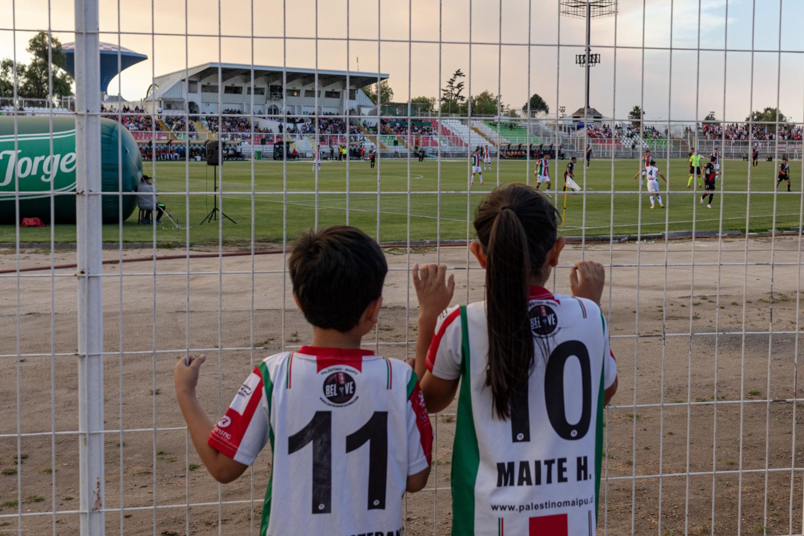 'Palestino', the football club that represents Palestine from Chile
