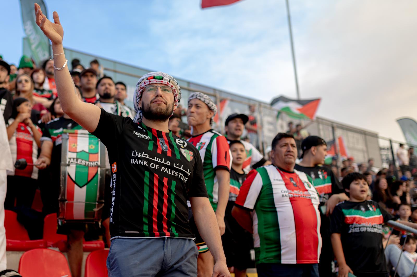 'Palestino', the football club that represents Palestine from Chile