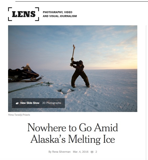 Nowhere to Go Amid Alaska's Melting Ice