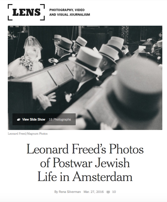 Thumbnail of Leonard Freed's Photos of Postwar Jewish Life in Amsterdam