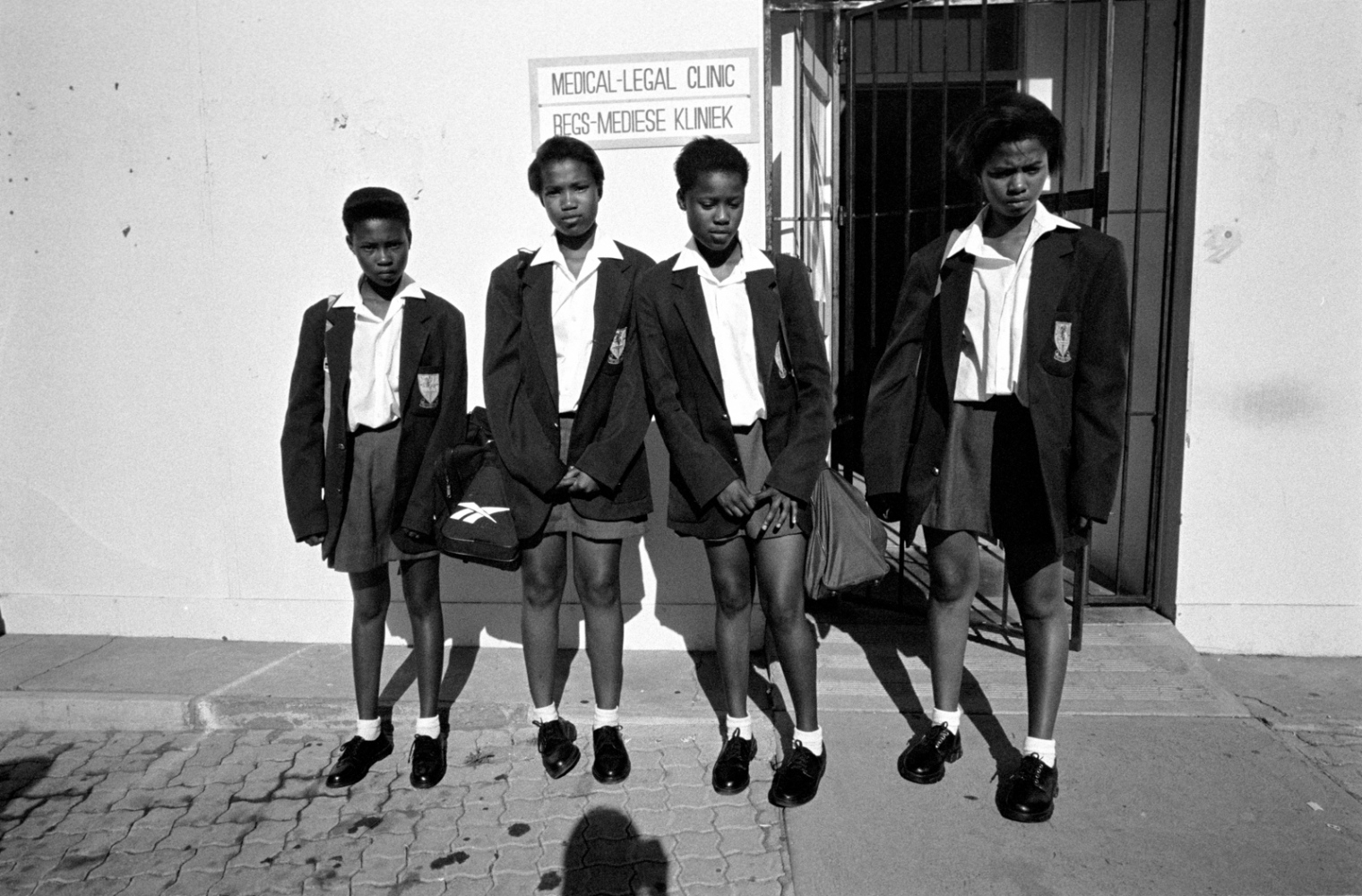 CHILD RAPE IN SOUTH AFRICA FOR THE NY TIMES MAGAZINE -                 High school girls wait at a clinic to be...