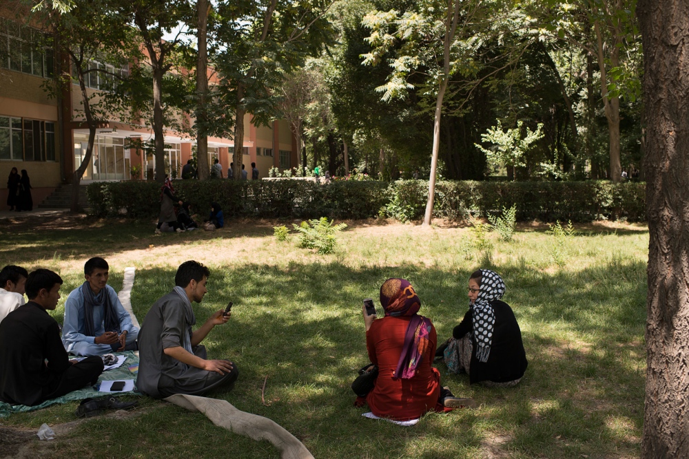  KABUL, AFGHANISTAN | 2014-08-0...al campus of Kabul university. 