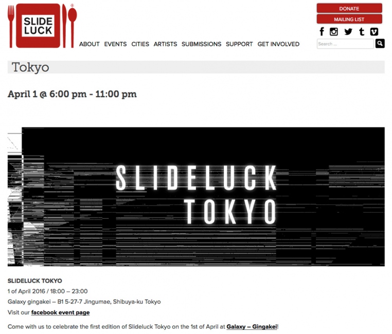 Thumbnail of Los Angeles work in Slideluck Tokyo