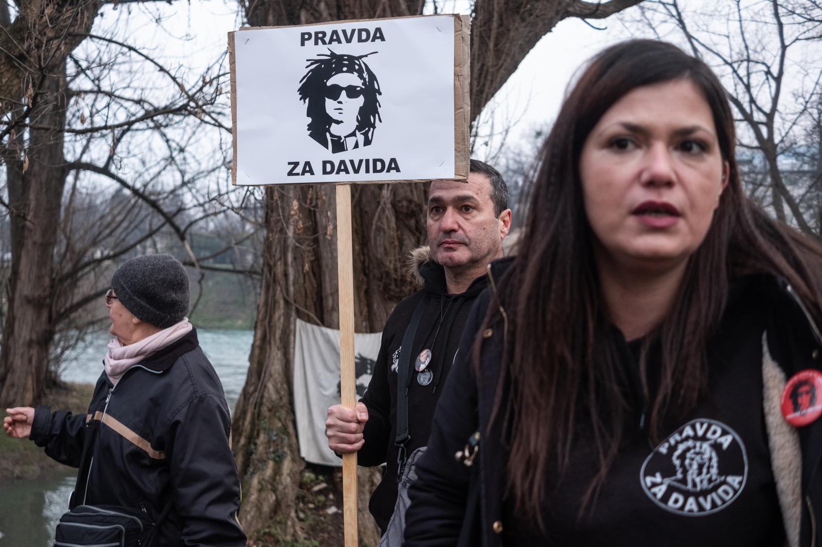 La derive autoritaire de la Republika Srpska  - Banja Luka, 9 janvier 2022 - Le mouvement "Pravda Za...