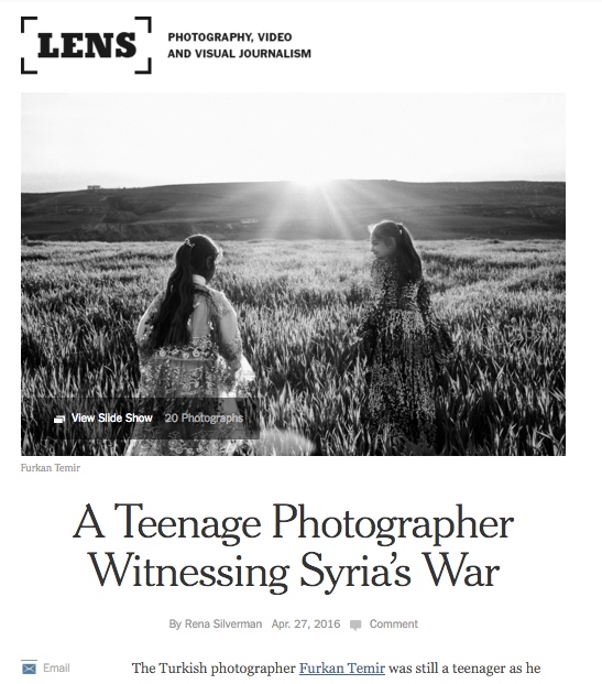 A Teenage Photographer Witnessing Syria's War
