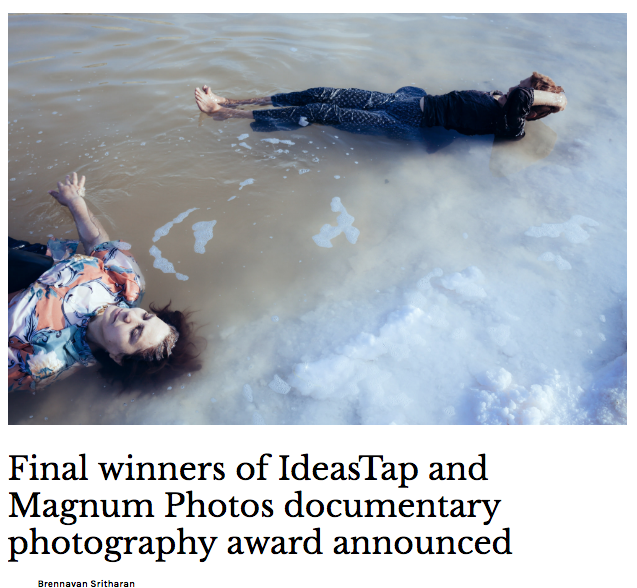 The winners of the sixth and final edition of the IdeasTap Photographic Award