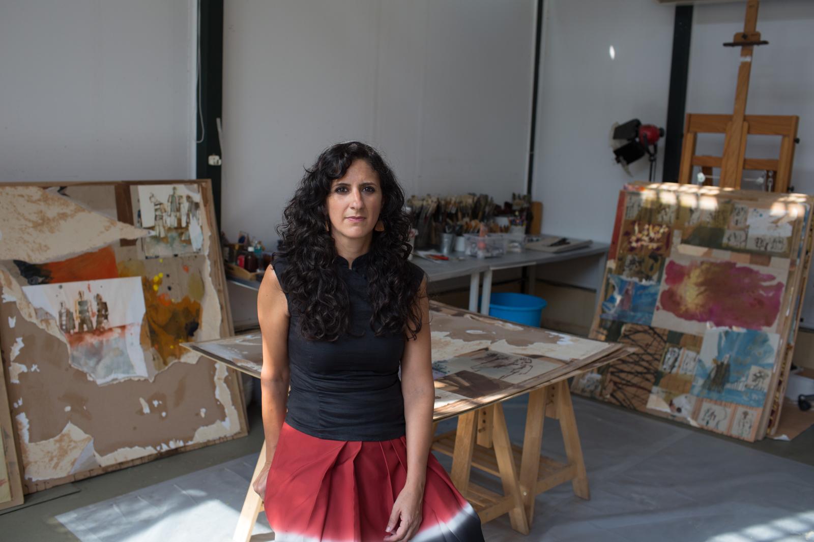 Portrait - Bahia Shehab:multidisciplinary artist