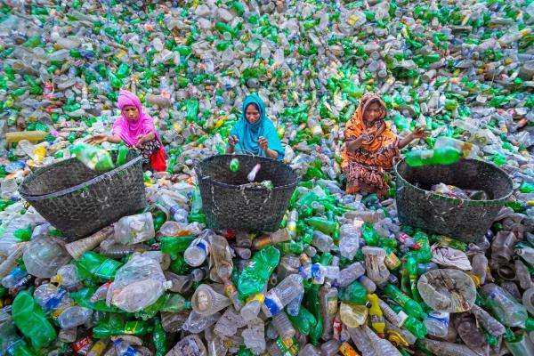 Plastic Bottle Recycling - Photography story by Joy Saha