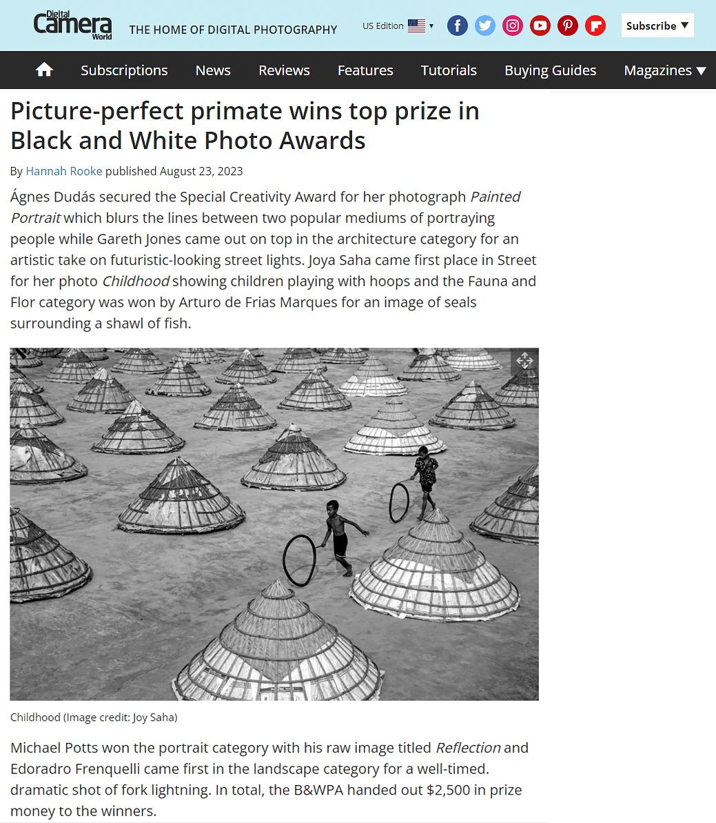 Winner in Street Category, Black & White Photo Award