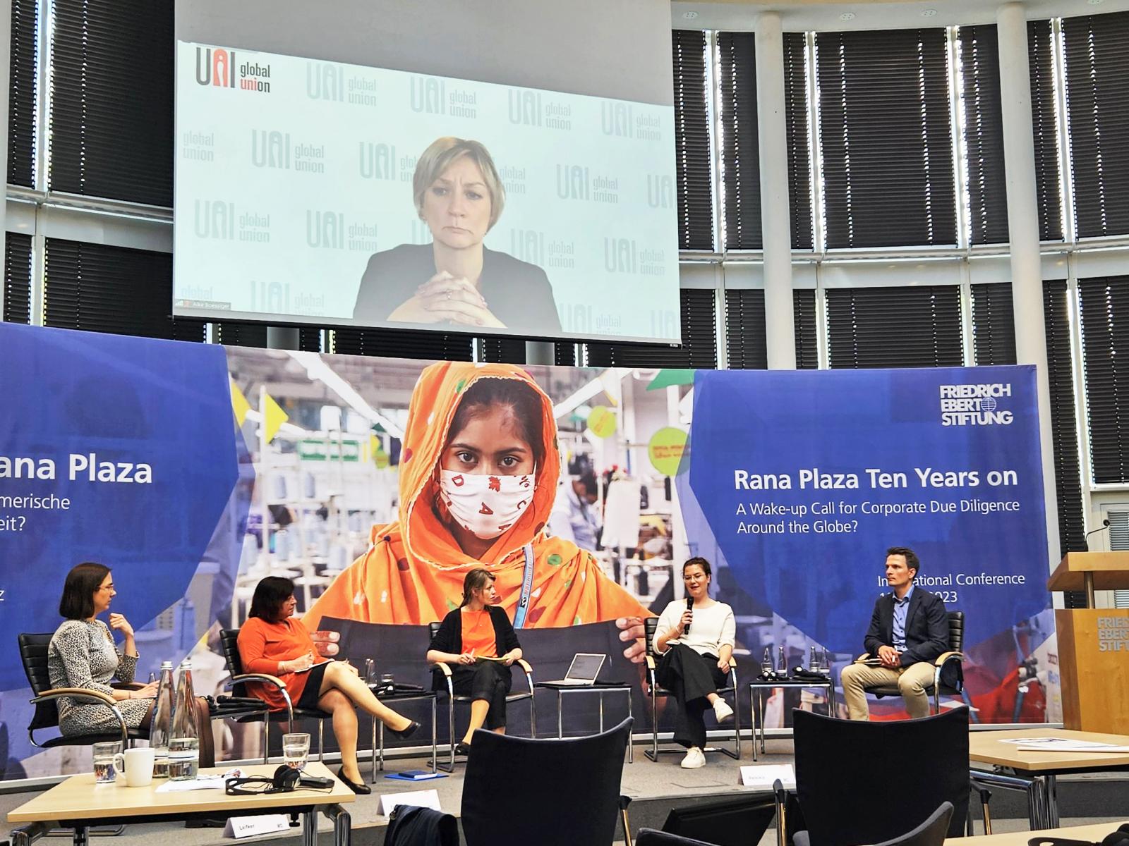 RMG Worker’s Photo Takes Center Stage in Berlin's International Conference