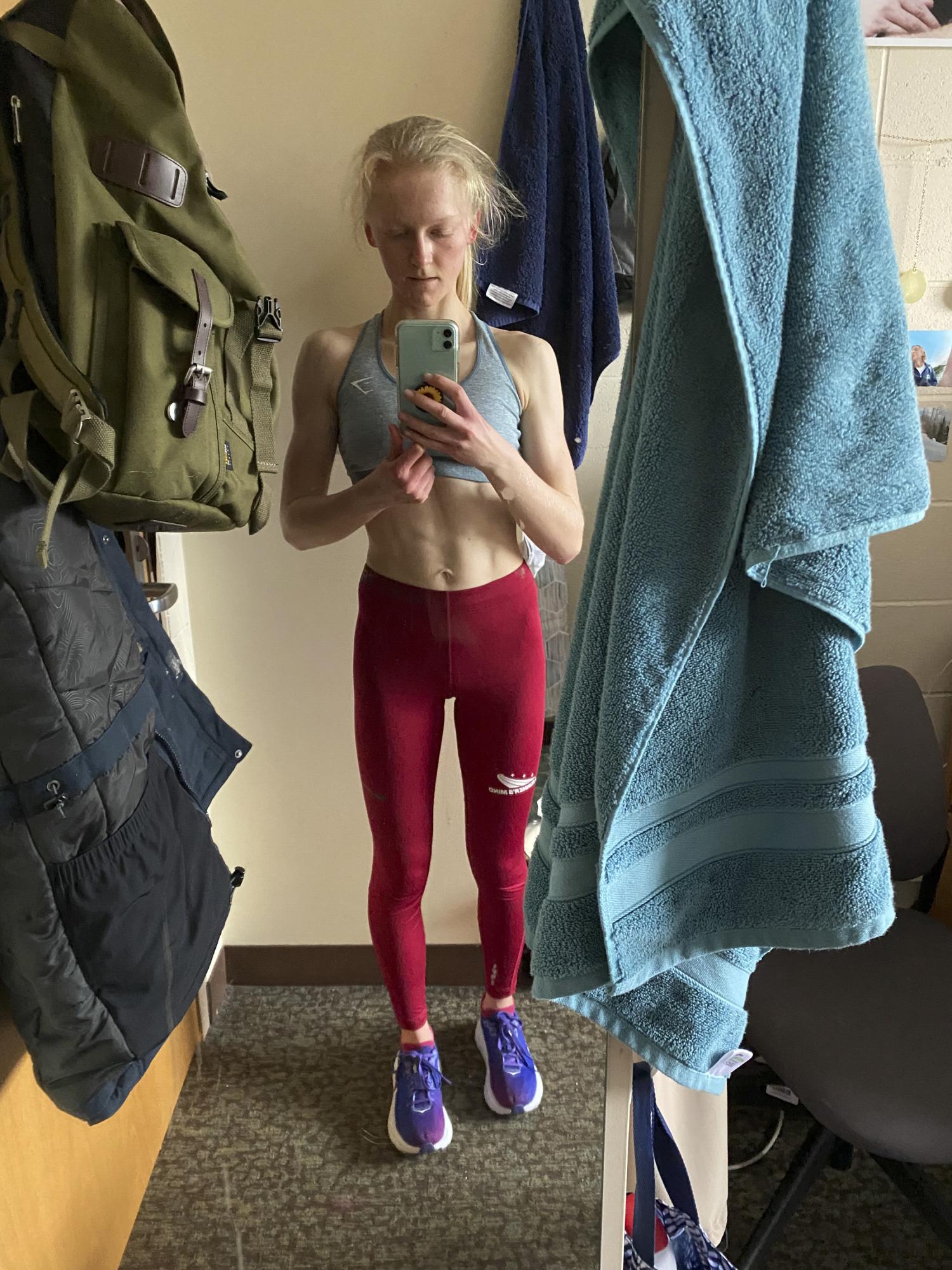 Eating Disorders in College Athletes - Sonja Dommen, a former runner at Boston University, when...