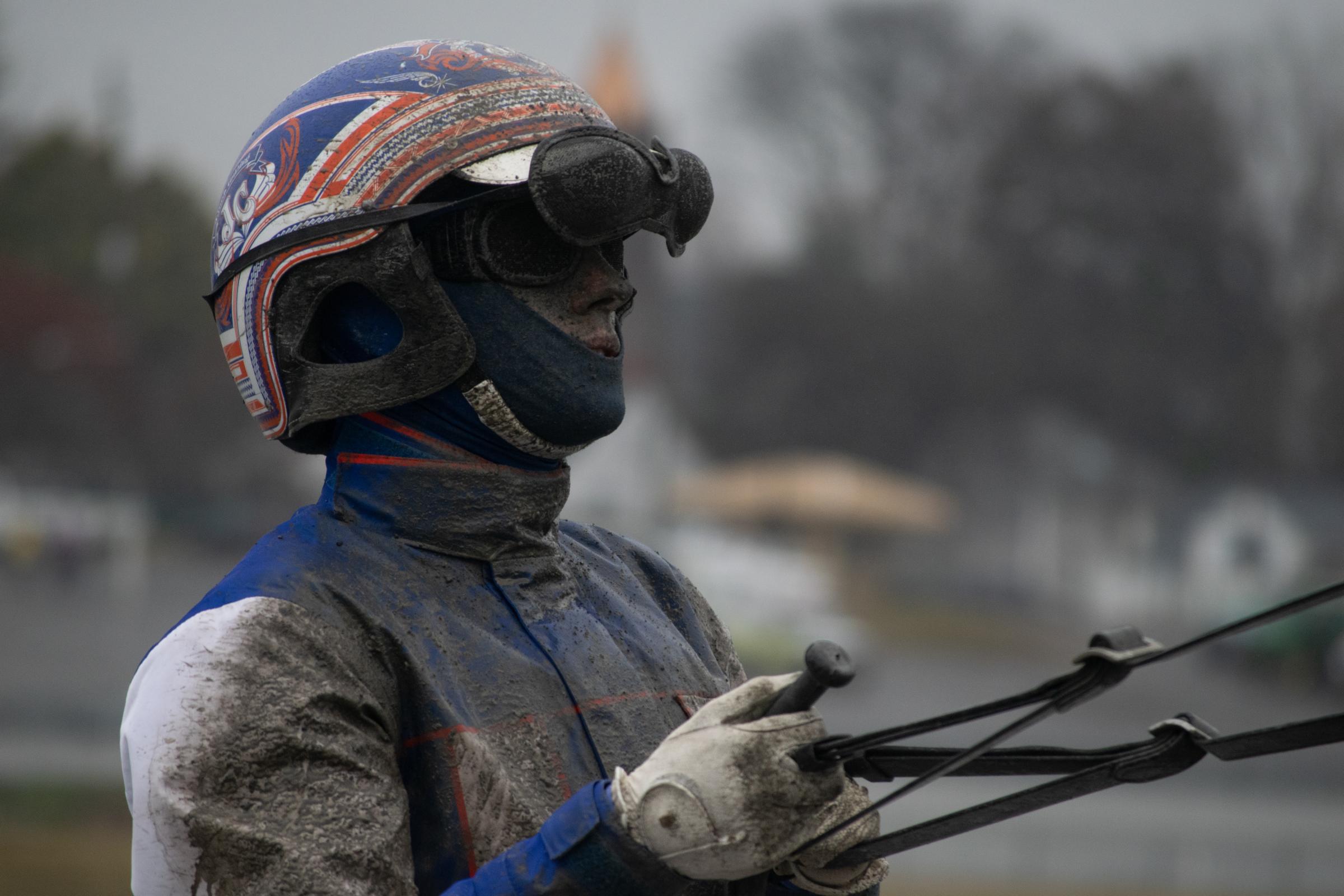 Horse Racing -  Horses compete in the last day of harness racing at the...