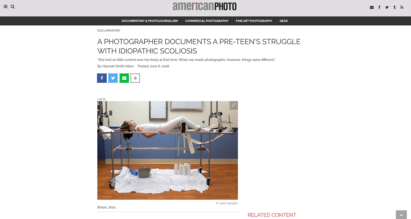 Assignments & Features -  American Photo Feature 