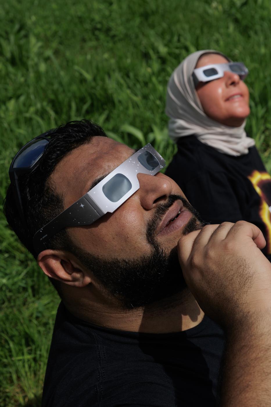 2024 Total Eclipse in Dallas, TX - 