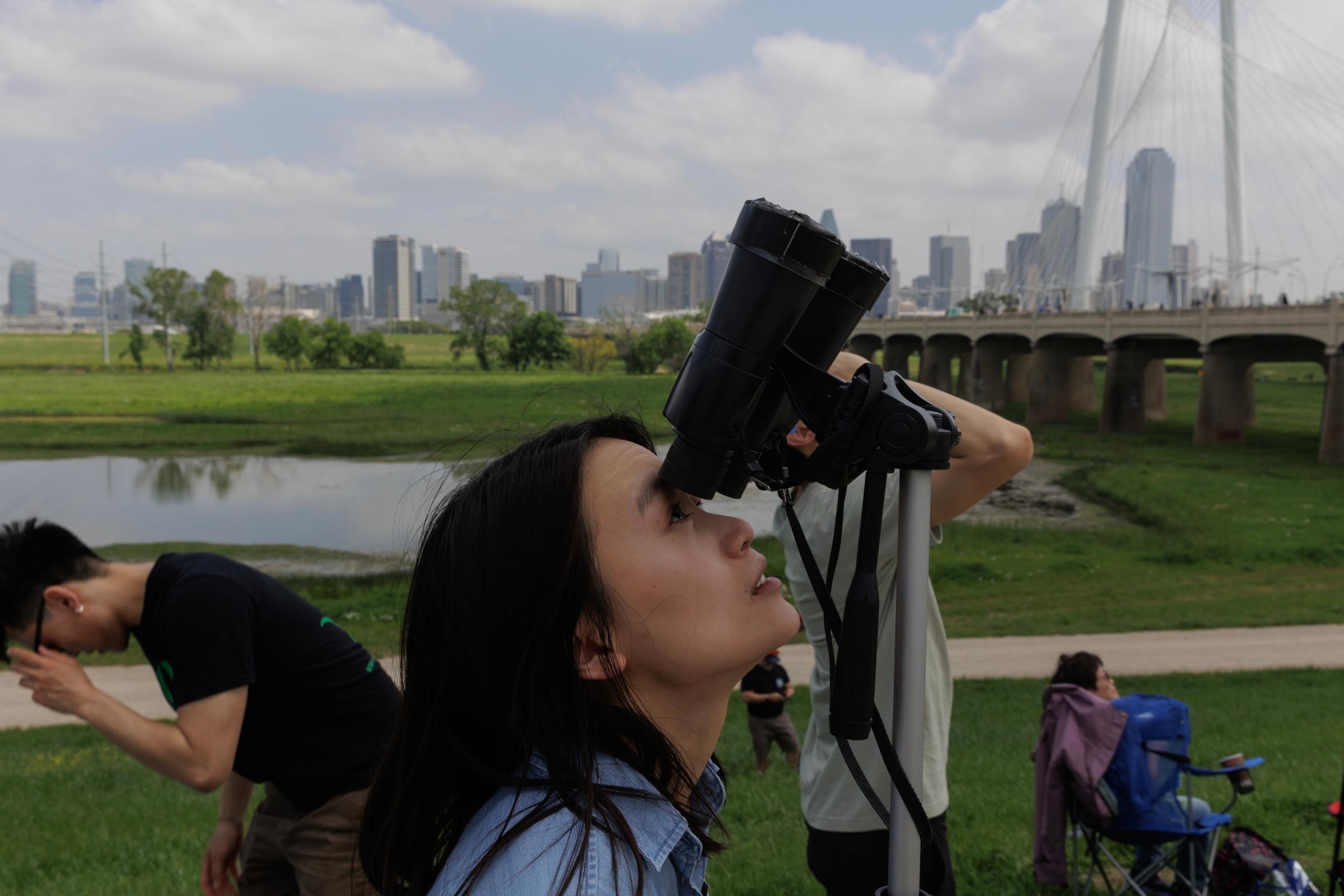 2024 Total Eclipse in Dallas, TX