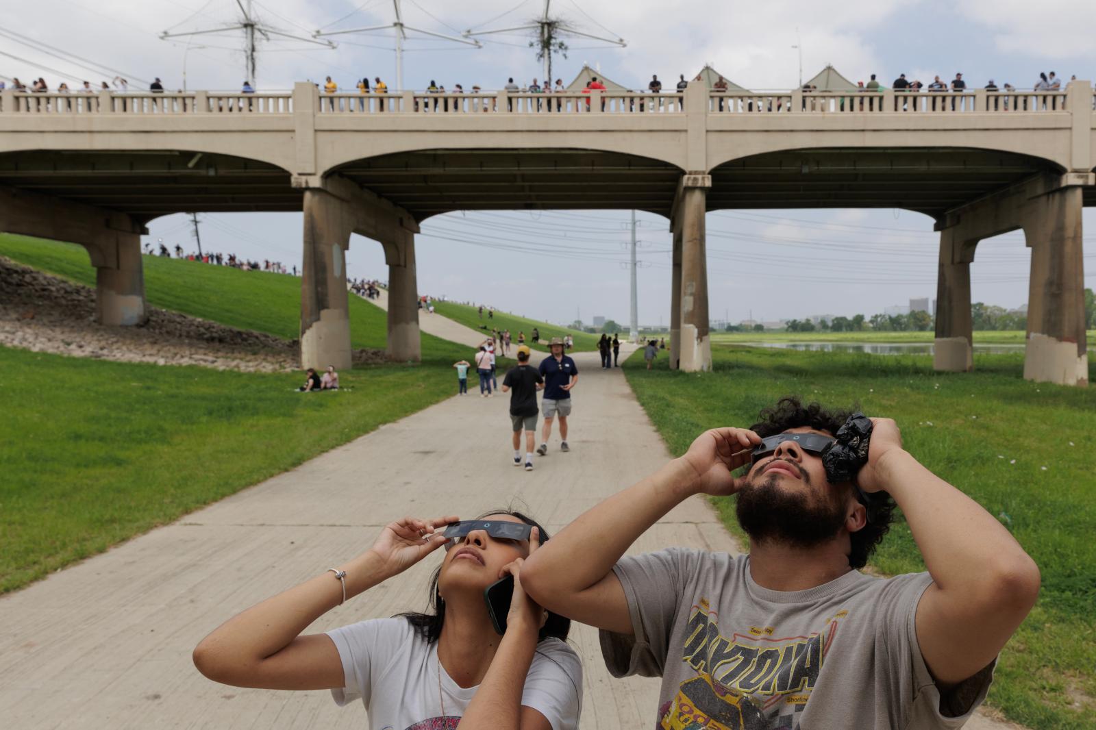 2024 Total Eclipse in Dallas, TX - 