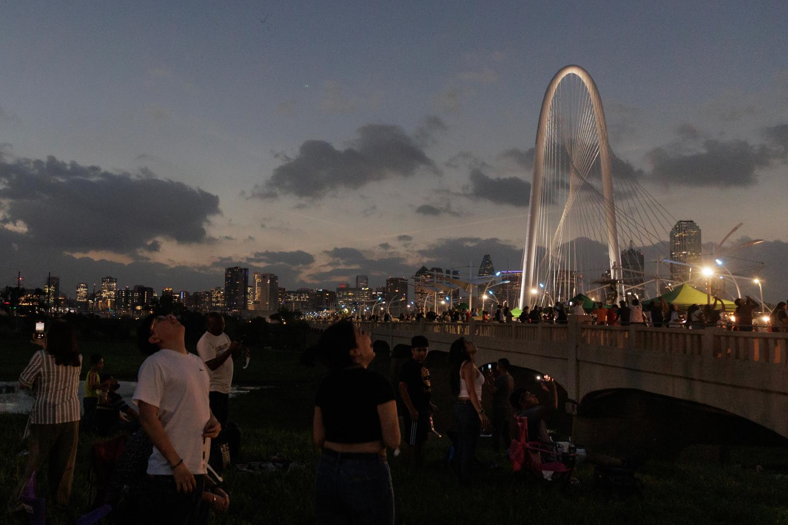 2024 Total Eclipse in Dallas, TX - 