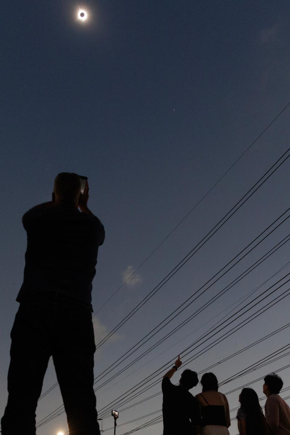 2024 Total Eclipse in Dallas, TX - 