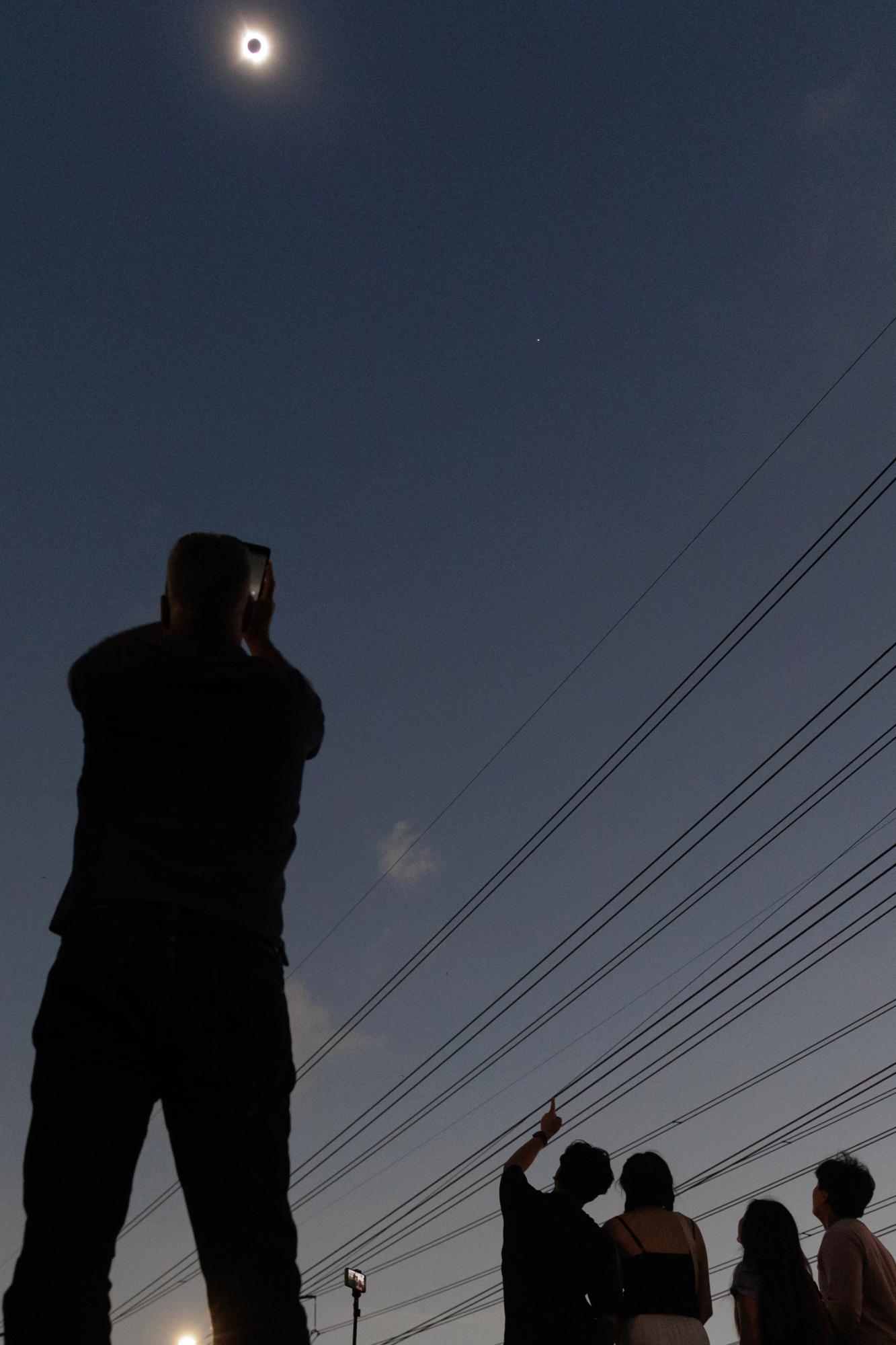 2024 Total Eclipse in Dallas, TX