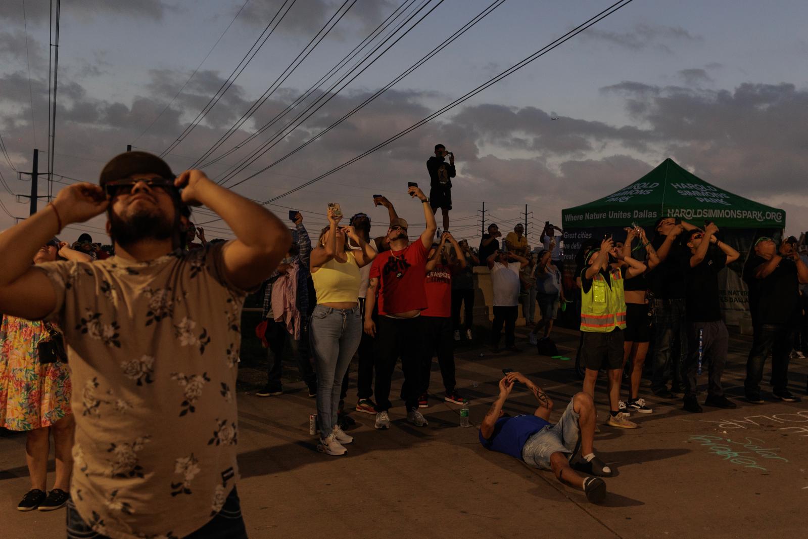 2024 Total Eclipse in Dallas, TX - 
