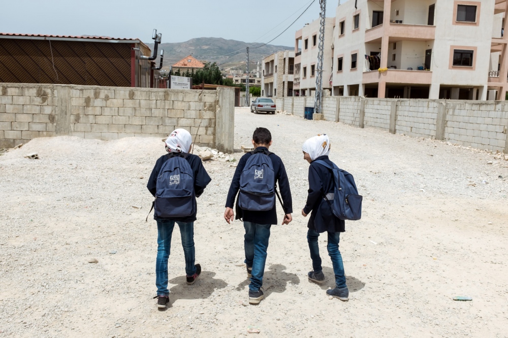 Kids are walking to the Saadnay...with 12-weeks summer programs. 