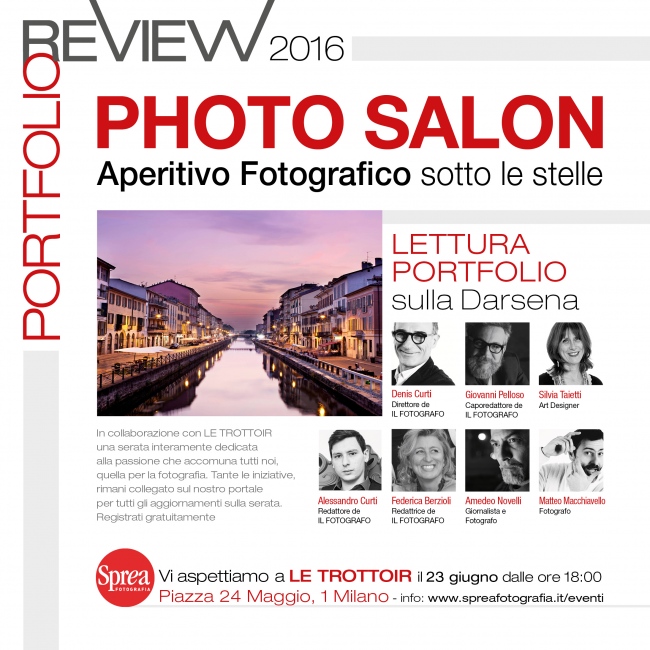 Milan: Portfolio Review, Video show, photography talking