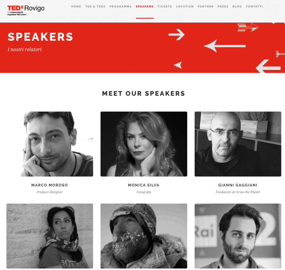 Talk at TEDx Rovigo 