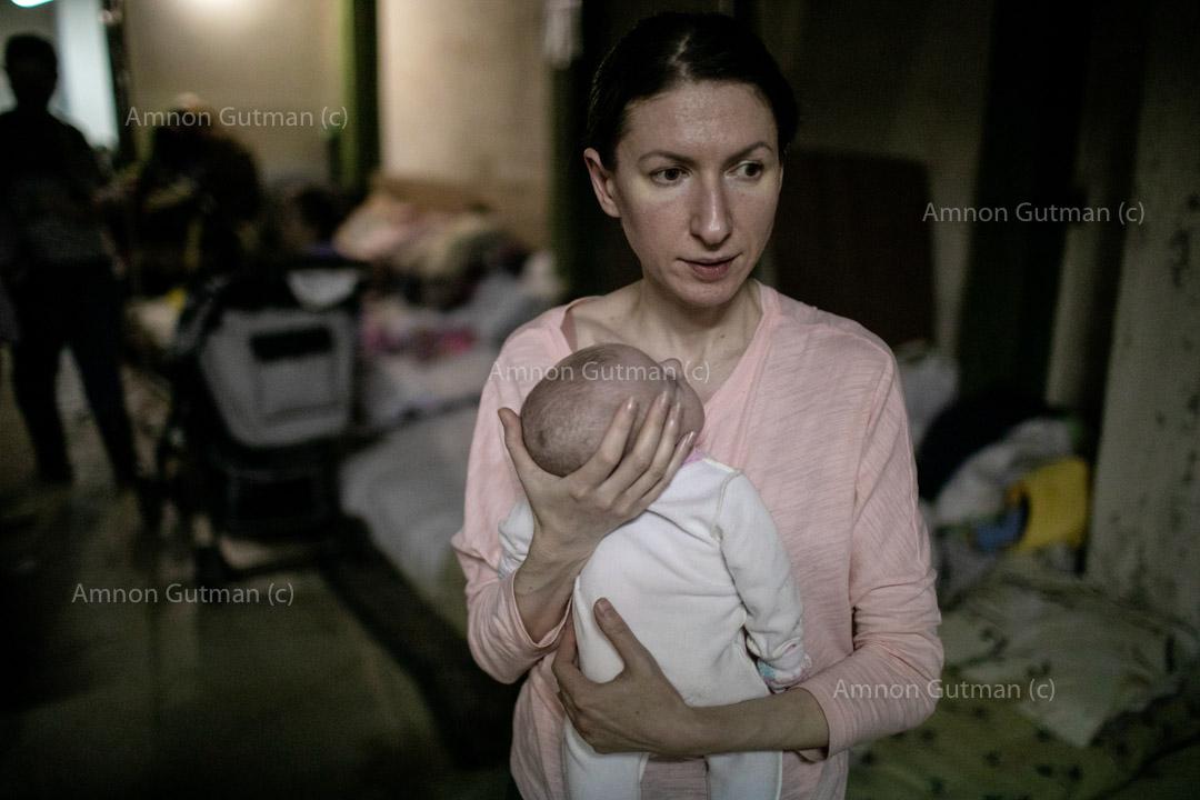 Mothers and thier babies who ha...ling of the city Kiev, Urkaine 