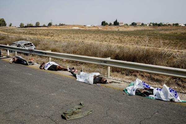 Image from The October 7th War - 4 bodies of Israeli civilians who were murdered and...