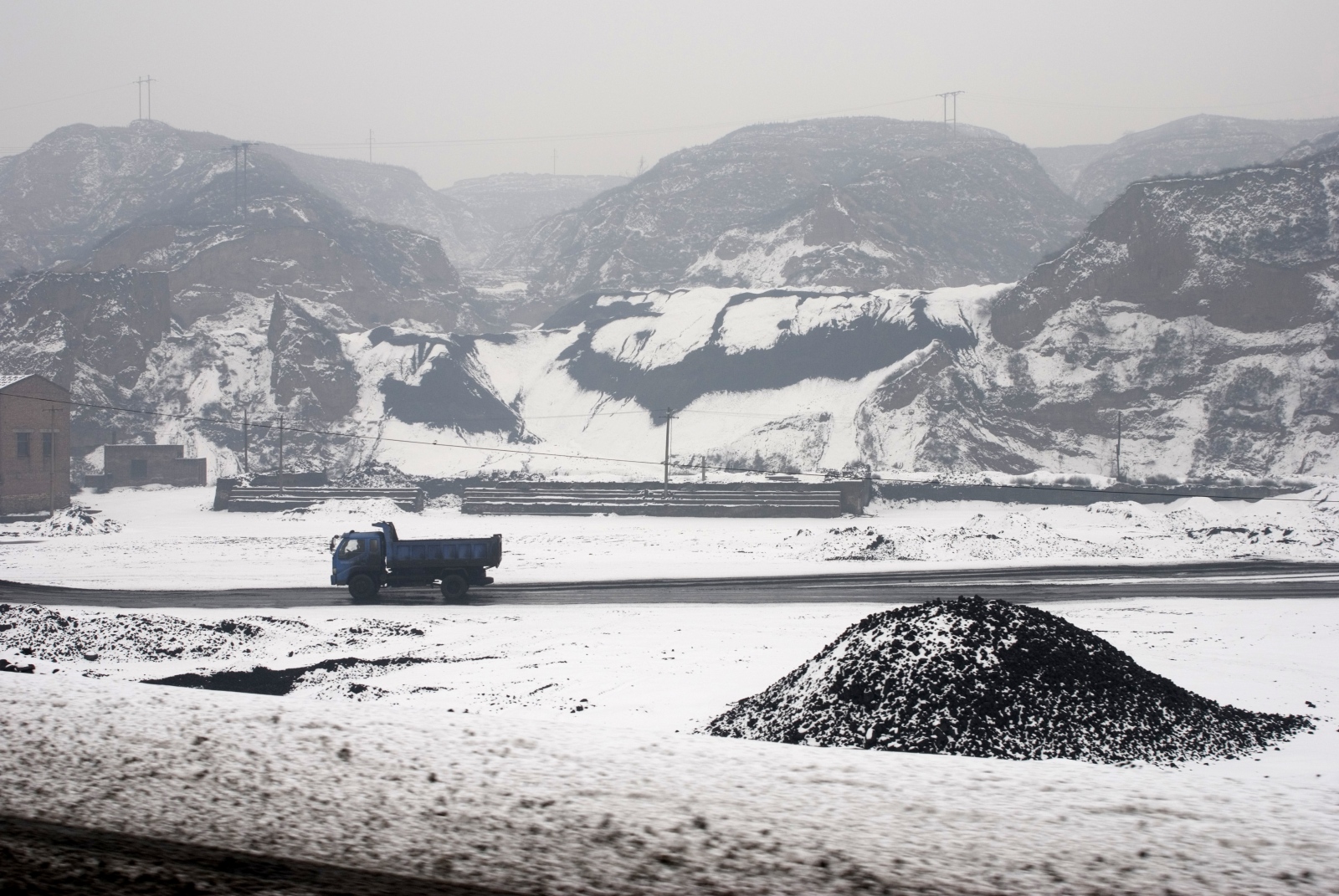 THE LOST VALLEY - North China. Shanxi Province. Coal-mining area.