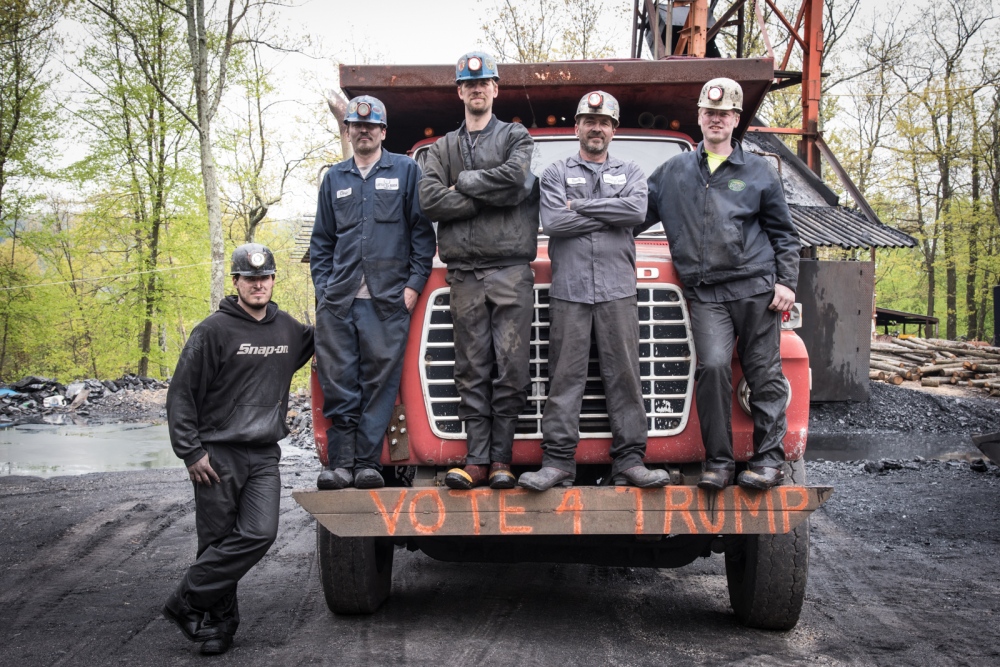 New Photo: Coal Miners for Trump