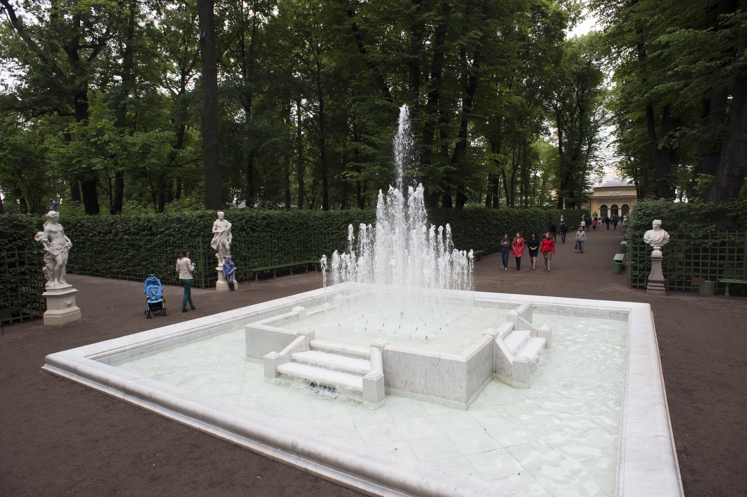 Pulkovo Meridian -                                 Letniy garden was founded...