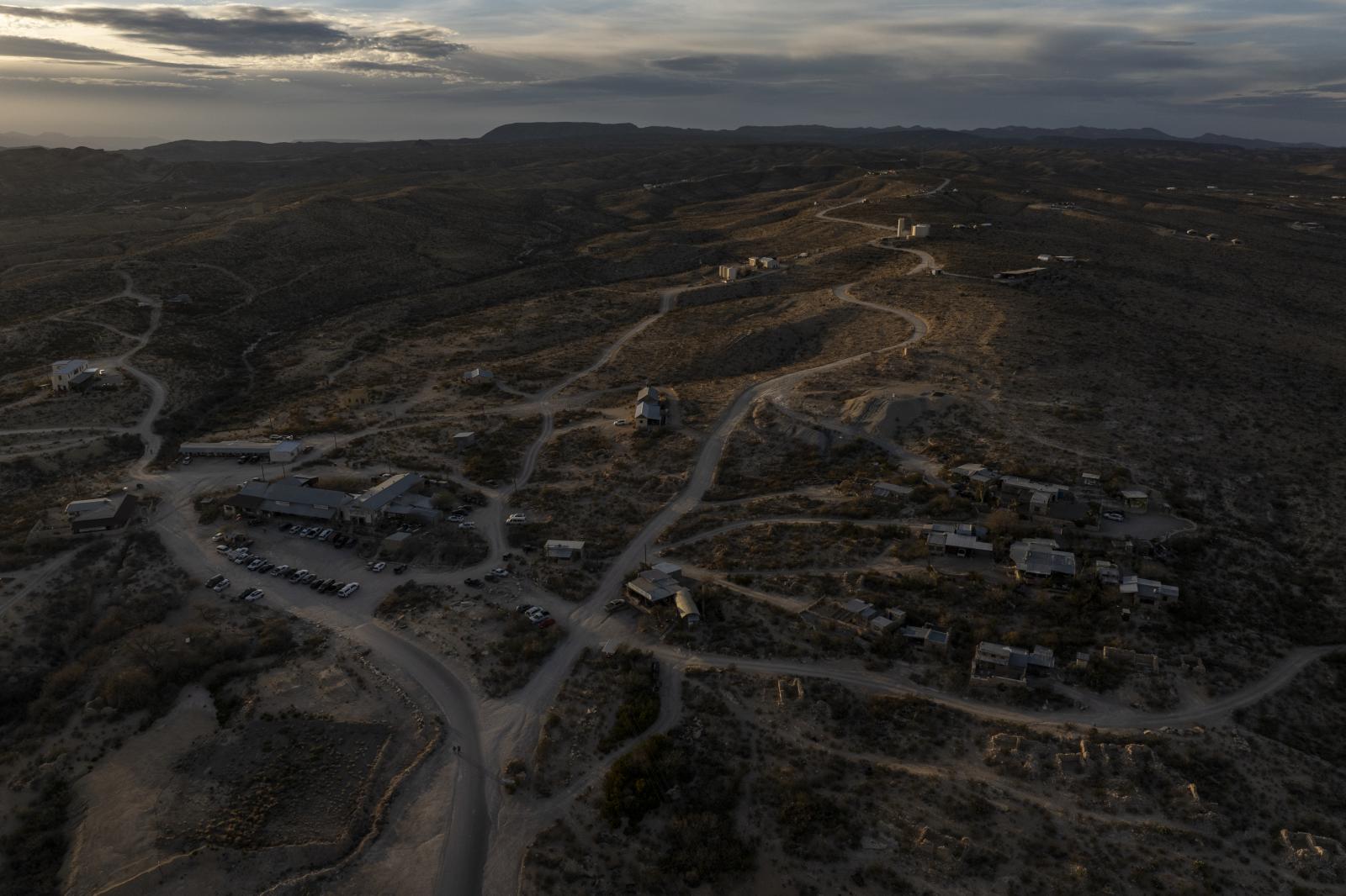 Terlingua Ghost Town on Saturda... nearby Big Bend National Park.