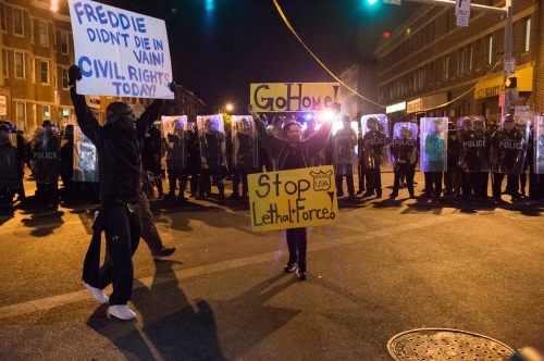 Image from BALTIMORE UNREST - ...