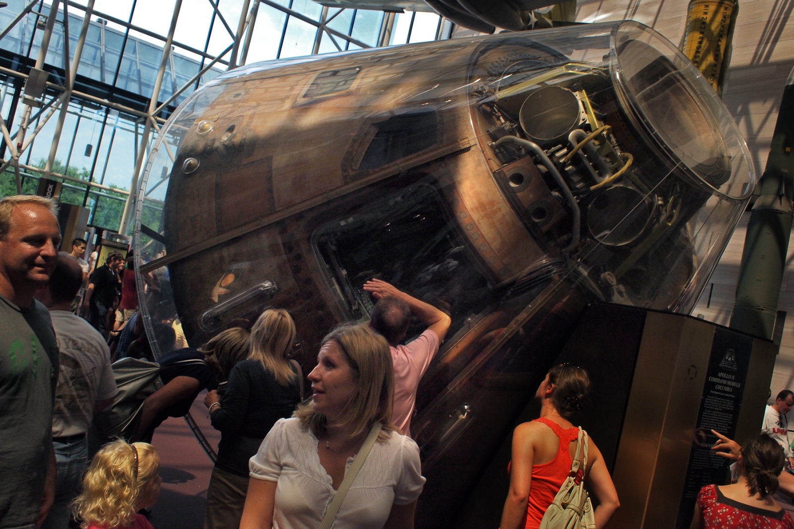  At the National Air and Space Museum in Washington DC, the 40th Anniversary of the Apollo 11 mission that landed the first humans on the moon has...