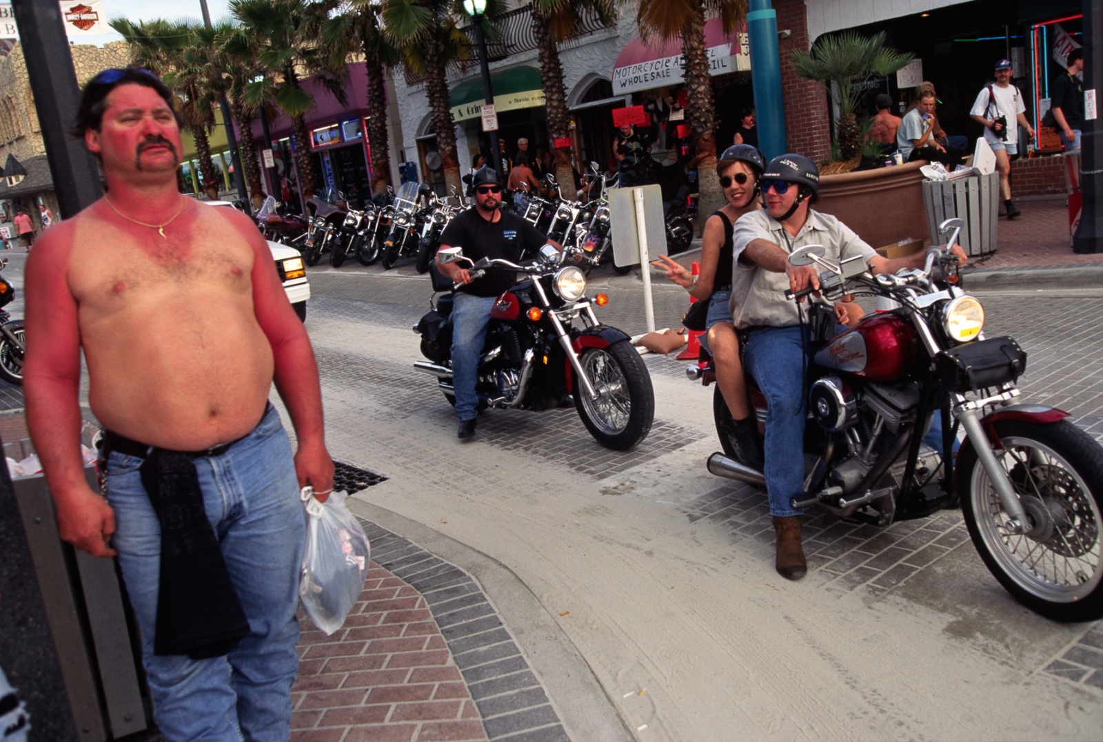 Bike Week - Some bikers got more than they bargained for.