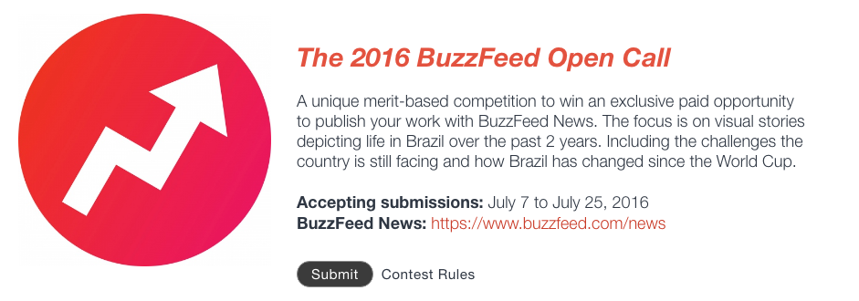 Last day to submit to the BuzzFeed Open Call