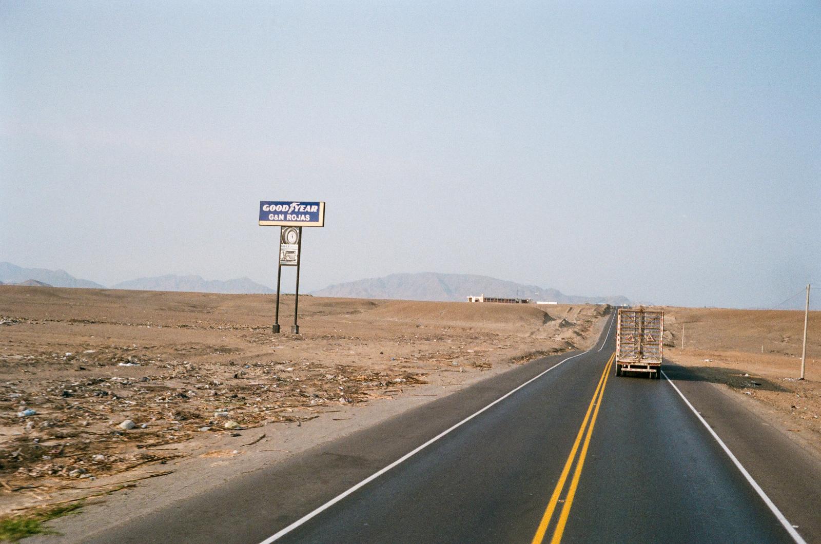 Drought -  The desert highway, lined with rubbish, underscores the environmental toll of insufficient waste...