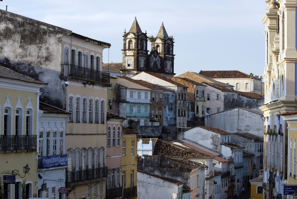 Architecture -   Pelourinho District of Salvador Project: Portuguese...