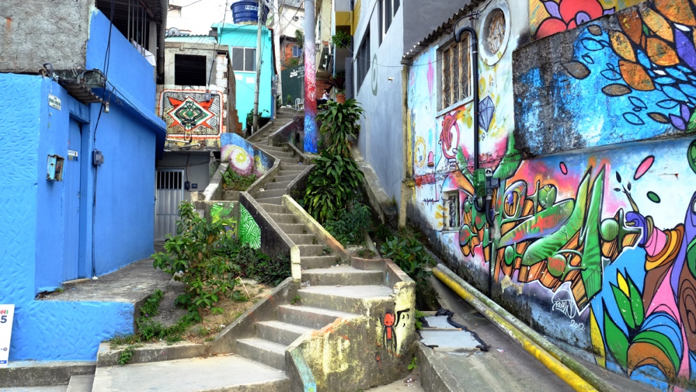 Architecture -   Vidigal Slum Project by:  Rio de Janeiro - Brazil  