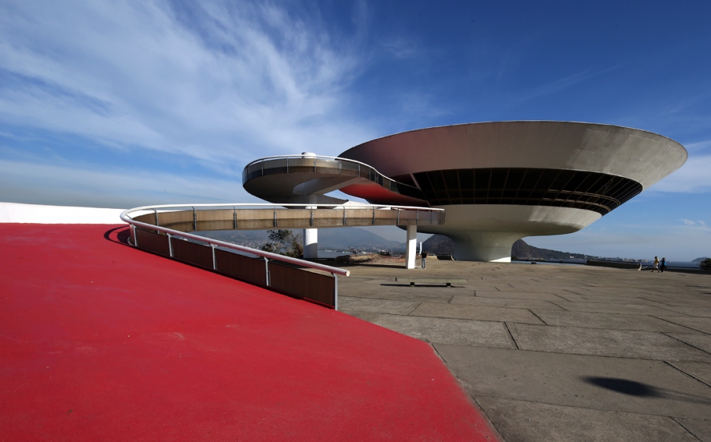   Contemporary Art Museum of NiterÃ³i - (MAC) Project by: Oscar Niemeyer Niteroi - Brazil  