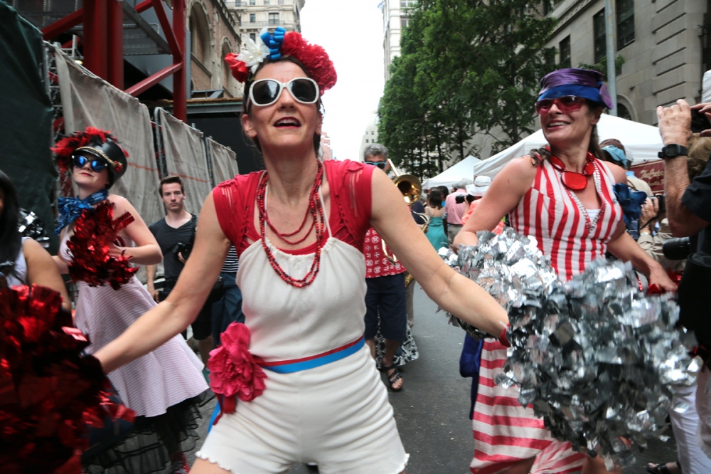   Members of the Hungry Marching Band perform during Bastille Day on East 60th Street in Manhattan. Bastille Day is New York largest public celebration of Franceâ€™s Independence Day (July 14, 1789) and its historic friendship with the United States.&nbsp;  