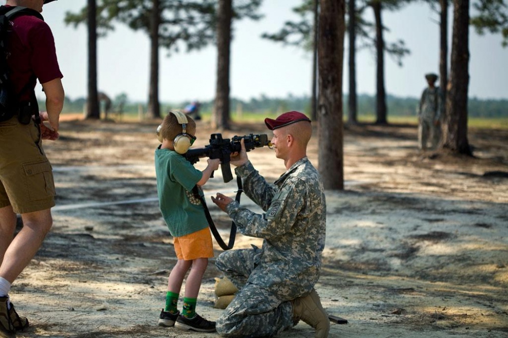 Image from Homeland - Human Target Practice, All America Day, Ft. Bragg, NC...