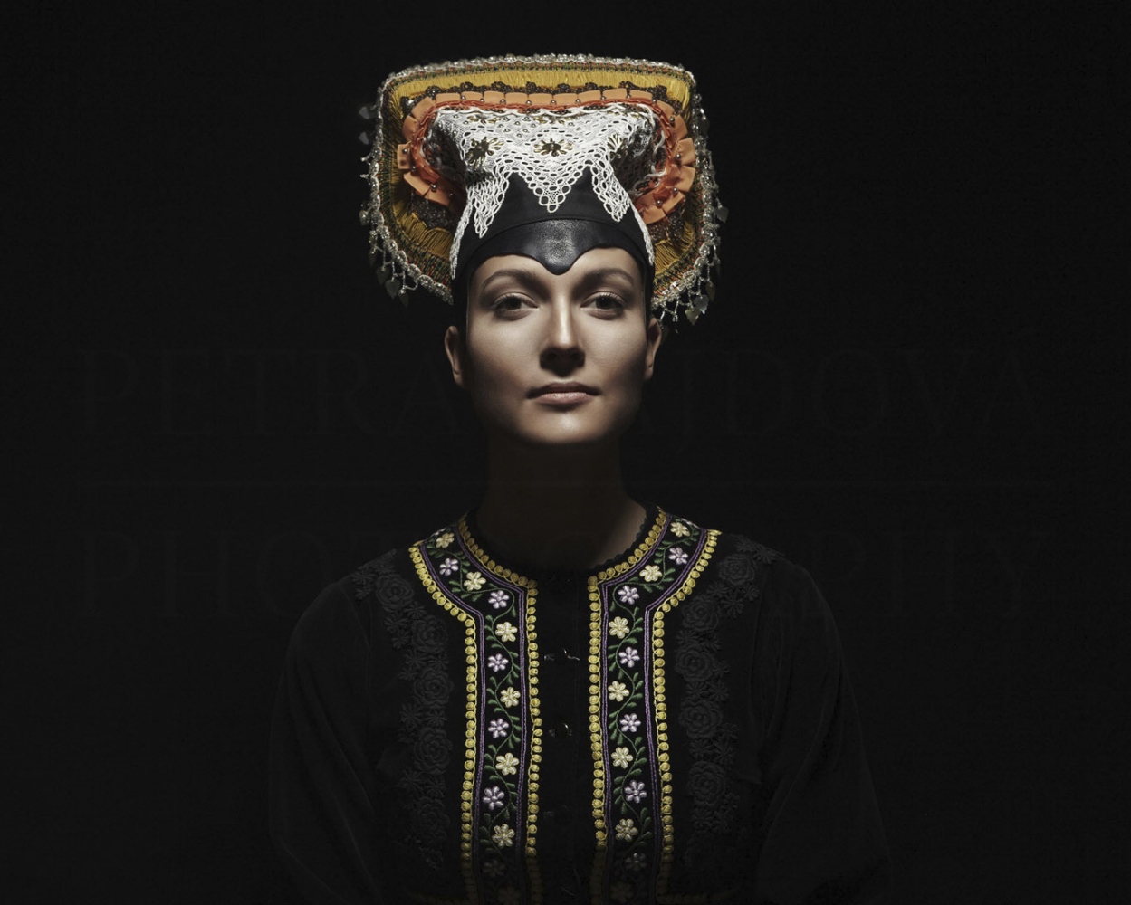  Tekov, West/Central Slovakia Headpiece for married woman 