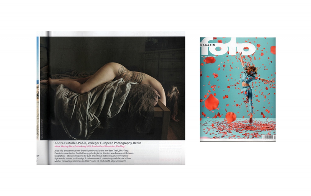 Honored to be chosen & featured in fotoMAGAZIN Germany