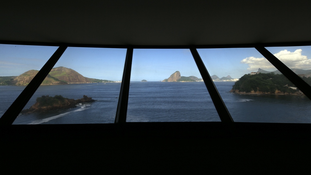   Contemporary Art Museum of NiterÃ³i - (MAC) Project by: Oscar Niemeyer Niteroi - Brazil  