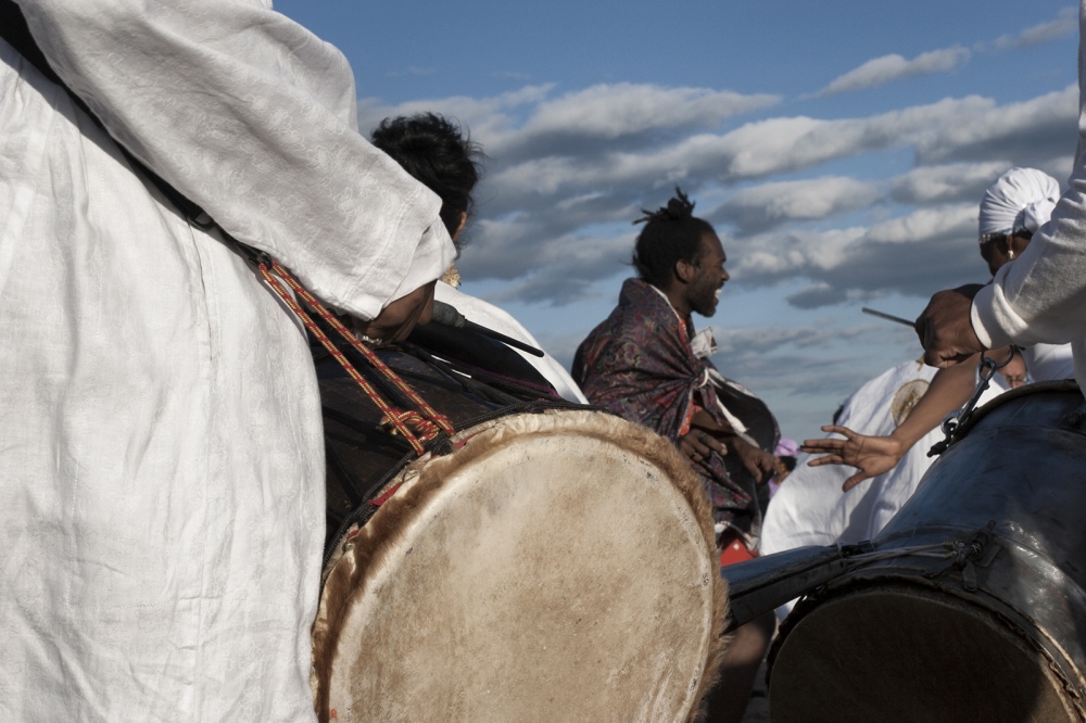  The African drum circle is an ...passage #tributetotheancestors 