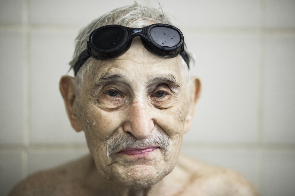 "Daily Swims for a 90-Year-Old" / The Wall Street Journal
