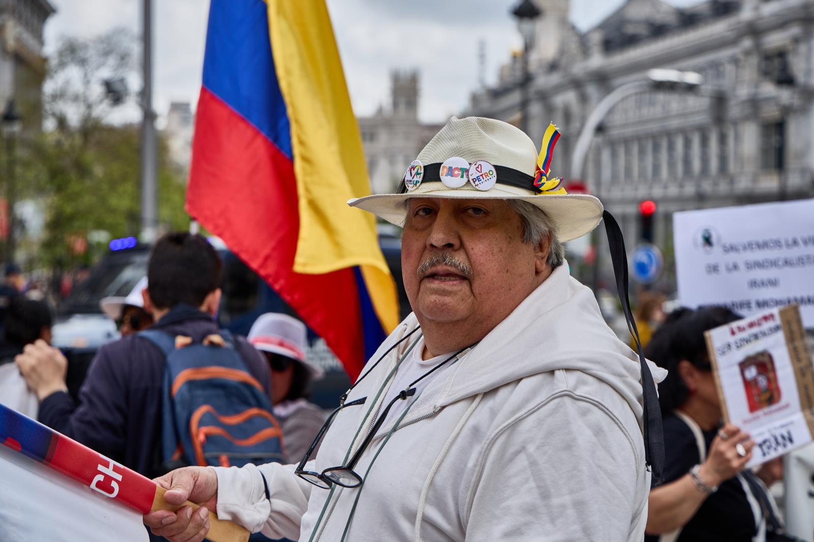 May Day Demonstration.Madrid 2025.